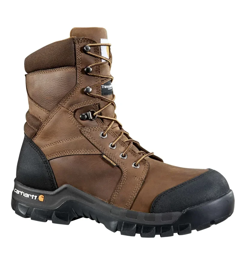 Αδιάβροχη μπότα εργασίας Rugged Flex® με μόνωση και σύνθετο προστατευτικό δάκτυλο 8"