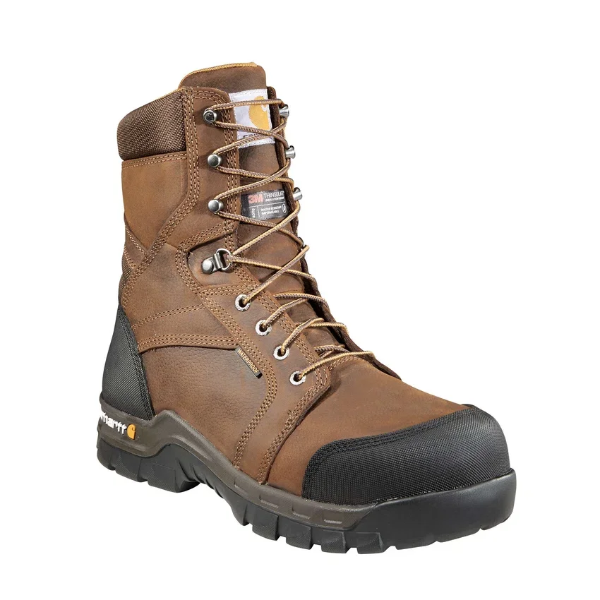 Αδιάβροχη μπότα εργασίας Rugged Flex® με μόνωση και σύνθετο προστατευτικό δάκτυλο 8"