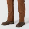 Ανδρικά παντελόνια ξυλουργού σειράς Crafted, φαρδιά εφαρμογή, ίσια γραμμή, από καμβά, με διπλή ενίσχυση στα γόνατα
