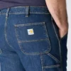 Ανδρικά πυρίμαχα τζιν εργασίας Fr με φαρδιά εφαρμογή και ίσια πόδια