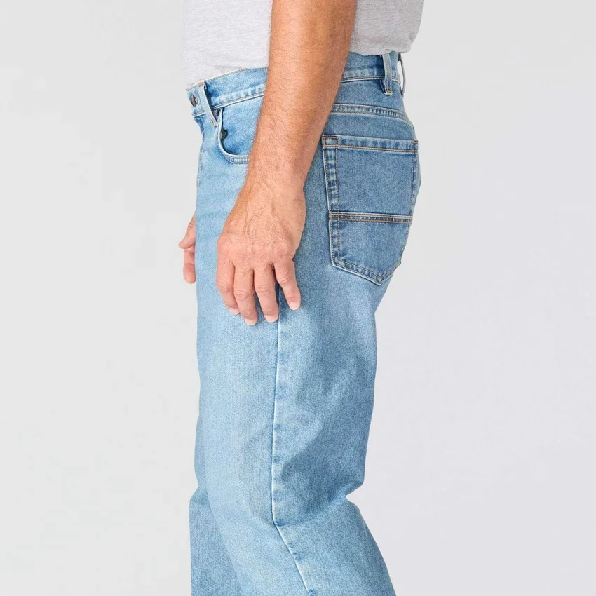 Ανδρικά τζιν εργασίας Loose Fit με ίσια γραμμή και τεχνολογία Rugged Flex