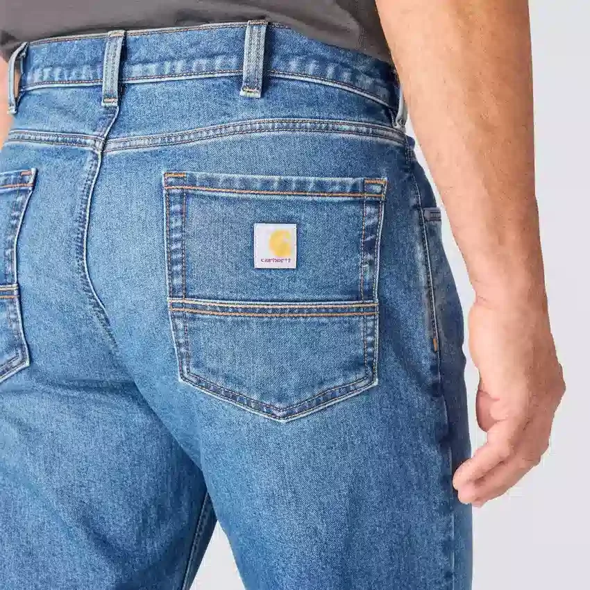 Ανδρικά τζιν εργασίας Loose Fit με ίσια γραμμή και τεχνολογία Rugged Flex