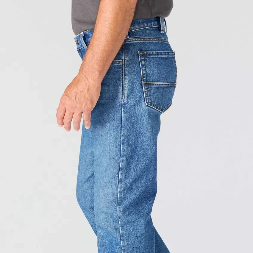 Ανδρικά τζιν εργασίας Loose Fit με ίσια γραμμή και τεχνολογία Rugged Flex