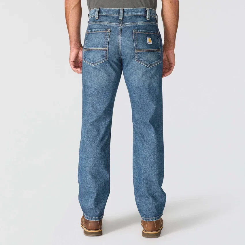 Ανδρικά τζιν εργασίας Relaxed Straight Rugged Flex