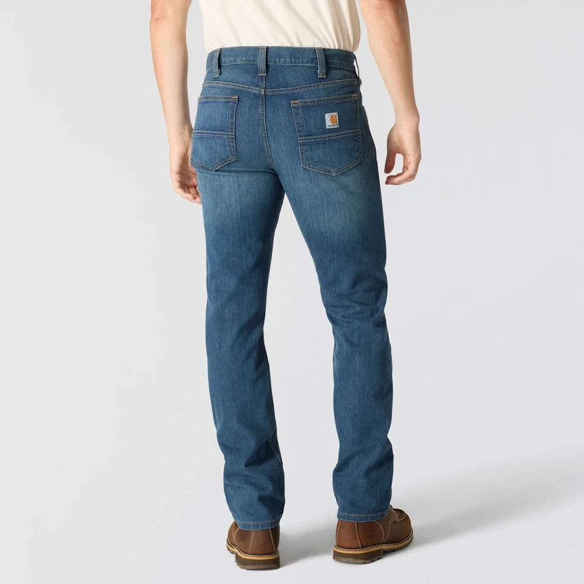 Ανδρικά τζιν εργασίας Relaxed Straight Rugged Flex