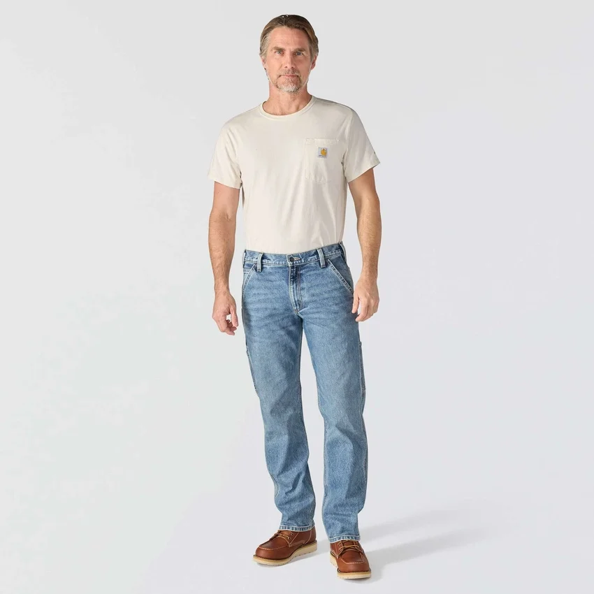 Ανδρικά τζιν εργασίας Relaxed Straight Rugged Flex