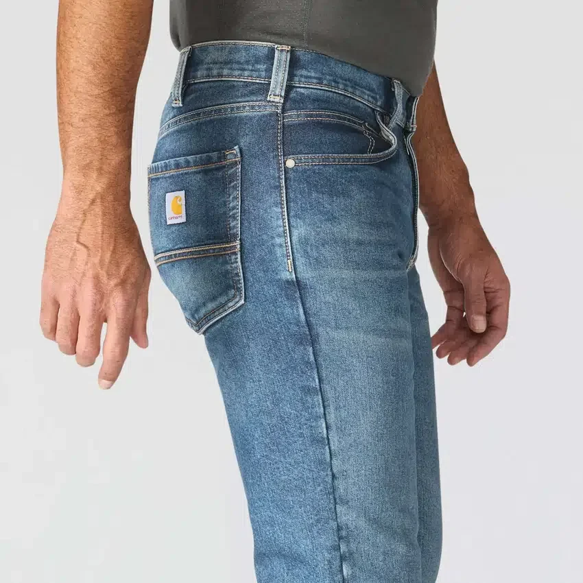 Ανδρικά τζιν εργασίας Relaxed Straight Rugged Flex