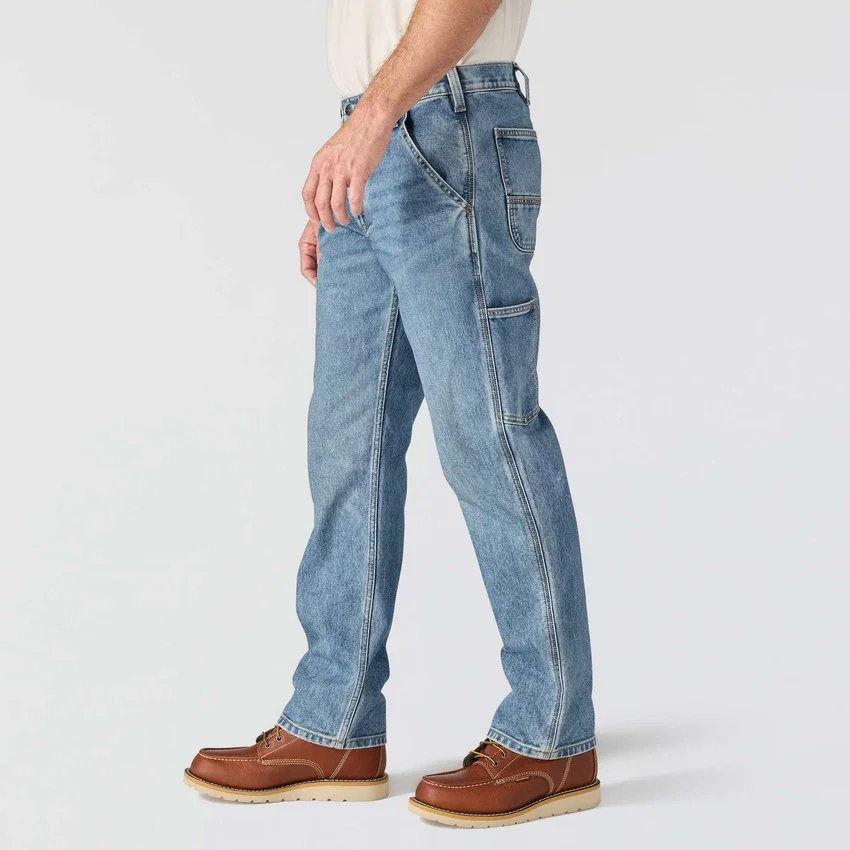 Ανδρικά τζιν εργασίας Relaxed Straight Rugged Flex