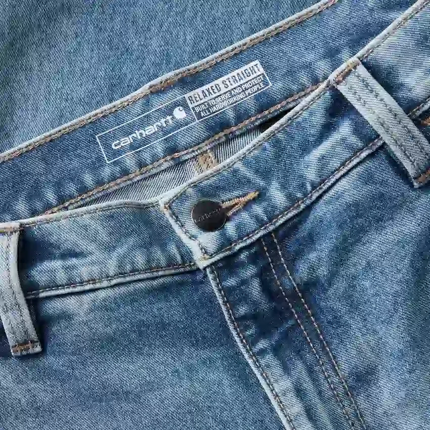 Ανδρικά τζιν εργασίας Relaxed Straight Rugged Flex