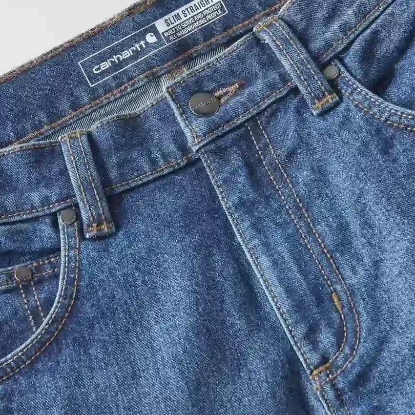 Ανδρικά τζιν εργασίας Slim Straight Rugged Flex