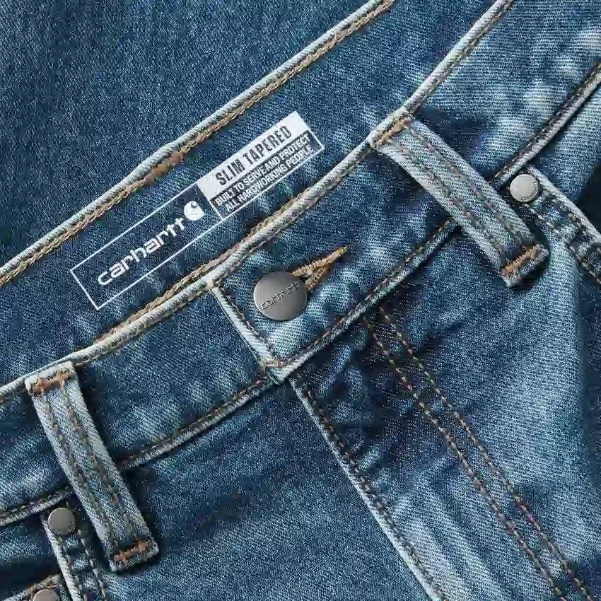 Ανδρικά τζιν εργασίας Slim Tapered Rugged Flex