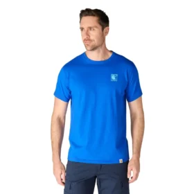 Ανδρικό αναπνεύσιμο Puma Force Puma T-shirt με λογότυπο και ιδιότητες απορρόφησης υγρασίας