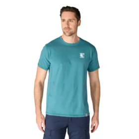 Ανδρικό αναπνεύσιμο Puma Force Puma T-shirt με λογότυπο και ιδιότητες απορρόφησης υγρασίας