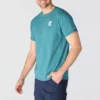 Ανδρικό αναπνεύσιμο Puma Force Puma T-shirt με λογότυπο και ιδιότητες απορρόφησης υγρασίας