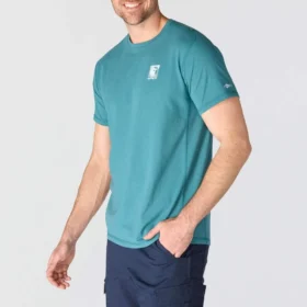 Ανδρικό αναπνεύσιμο Puma Force Puma T-shirt με λογότυπο και ιδιότητες απορρόφησης υγρασίας
