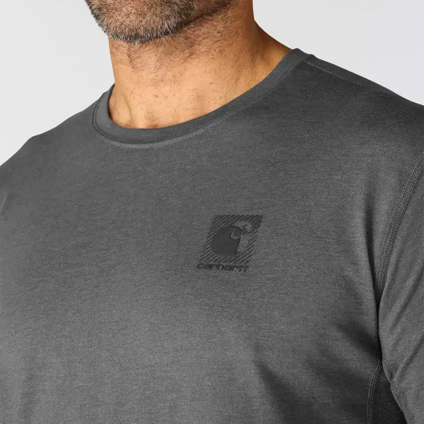 Ανδρικό αναπνεύσιμο Puma Force Puma T-shirt με λογότυπο και ιδιότητες απορρόφησης υγρασίας