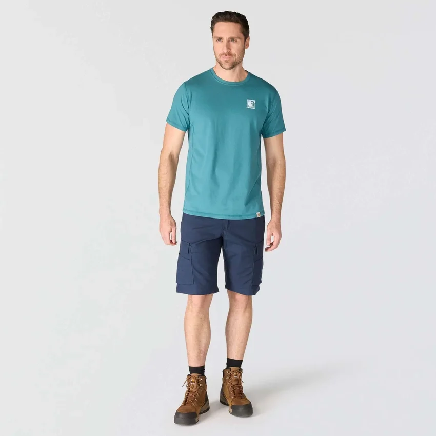 Ανδρικό αναπνεύσιμο Puma Force Puma T-shirt με λογότυπο και ιδιότητες απορρόφησης υγρασίας