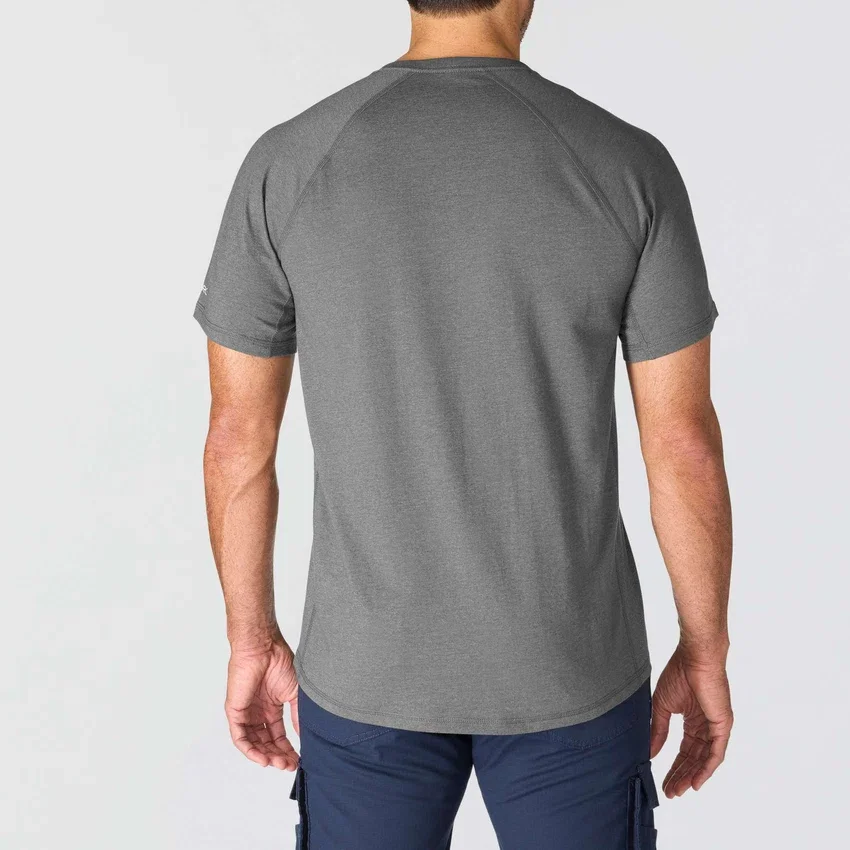 Ανδρικό αναπνεύσιμο Puma Force Puma T-shirt με λογότυπο και ιδιότητες απορρόφησης υγρασίας
