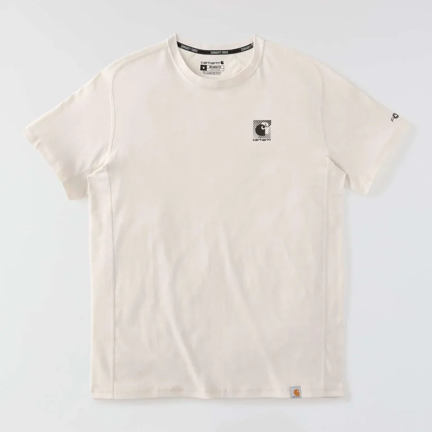 Ανδρικό αναπνεύσιμο Puma Force Puma T-shirt με λογότυπο και ιδιότητες απορρόφησης υγρασίας