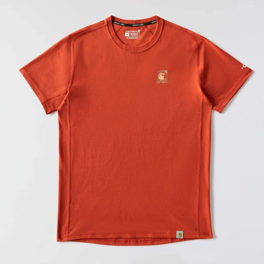 Ανδρικό αναπνεύσιμο Puma Force Puma T-shirt με λογότυπο και ιδιότητες απορρόφησης υγρασίας