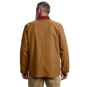Ανδρικό Chore Coat Rugged Flex με χαλαρή εφαρμογή από ελαστικό βαμβακερό ύφασμα Duck