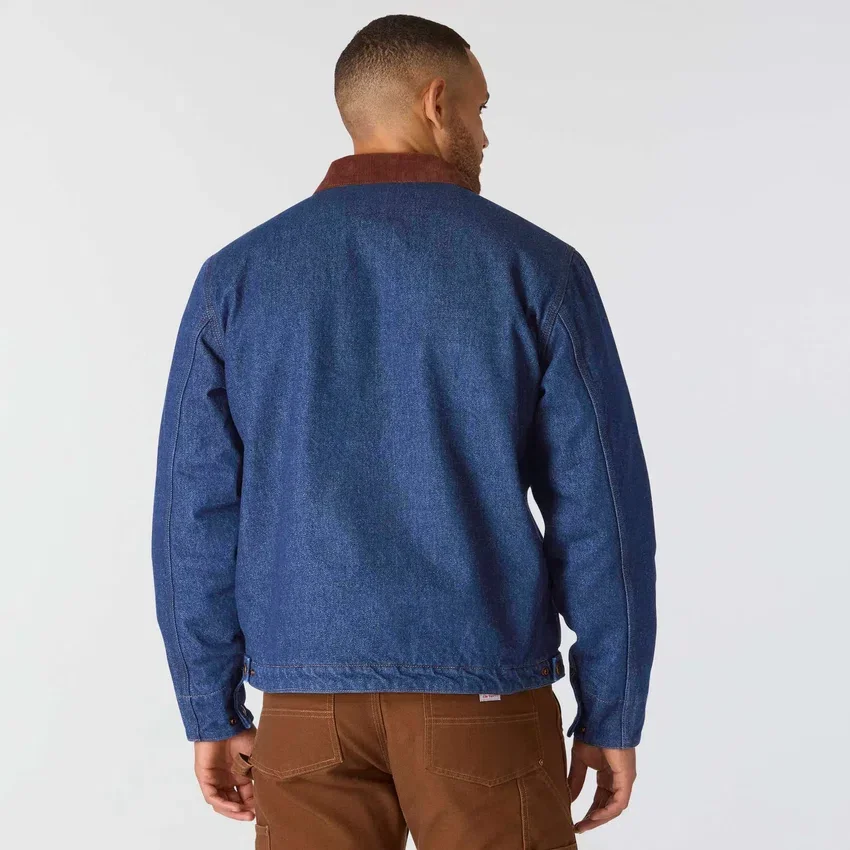 Ανδρικό Chore Coat της σειράς Crafted από τζιν με επένδυση Sherpa