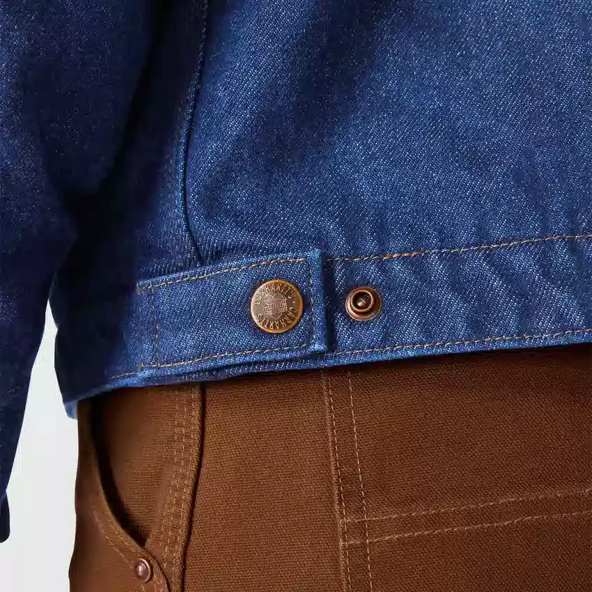 Ανδρικό Chore Coat της σειράς Crafted από τζιν με επένδυση Sherpa