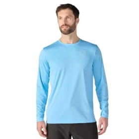 Ανδρικό ελαφρύ μακρυμάνικο T-shirt Force Sun Defender με προστασία UPF 50+ και απορρόφηση υγρασίας - Πουκάμισα αντηλιακής προστασίας