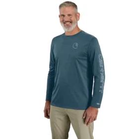 Ανδρικό ελαφρύ μακρυμάνικο T-shirt Force Sun Defender με προστασία UPF 50+ και απορρόφηση υγρασίας - Πουκάμισα αντηλιακής προστασίας