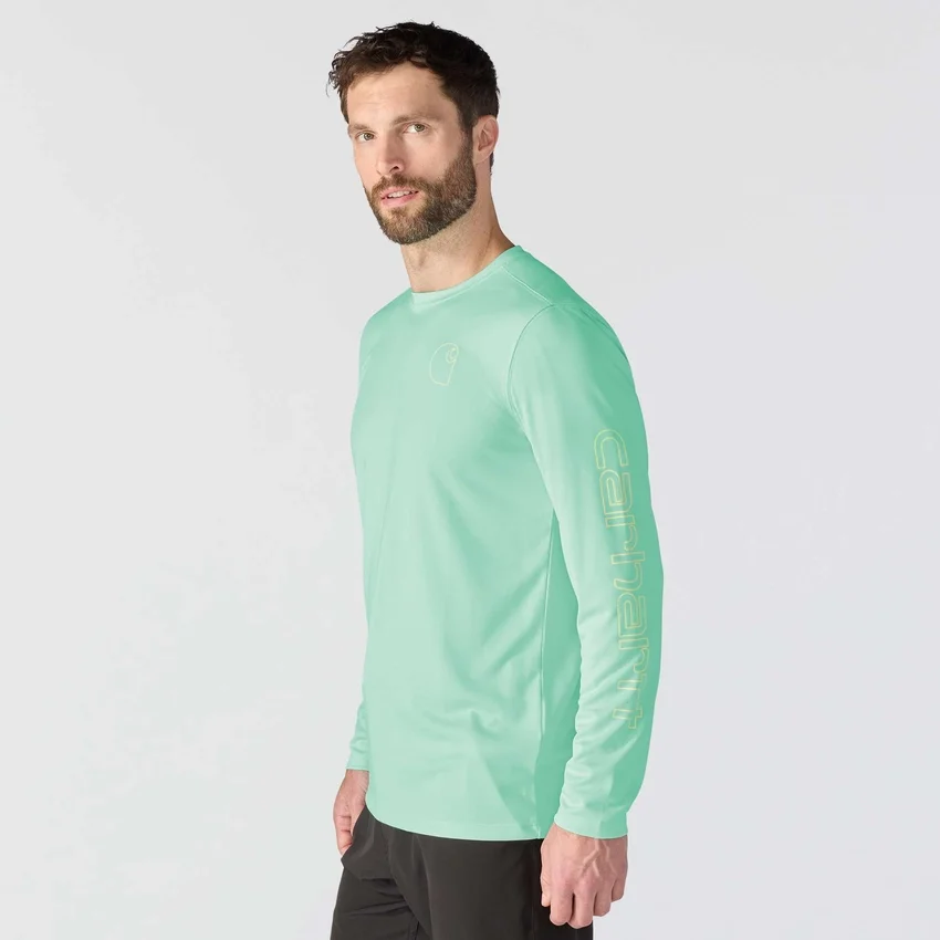Ανδρικό ελαφρύ μακρυμάνικο T-shirt Force Sun Defender με προστασία UPF 50+ και απορρόφηση υγρασίας - Πουκάμισα αντηλιακής προστασίας