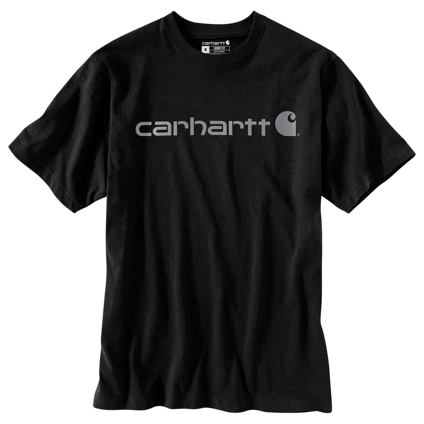Ανδρικό φαρδύ βαρύ T-shirt Dearborn με λογότυπο