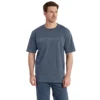 Ανδρικό φαρδύ βαρύ T-shirt Dearborn με λογότυπο