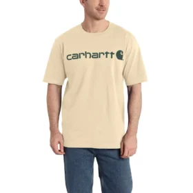 Ανδρικό φαρδύ βαρύ T-shirt Dearborn με λογότυπο