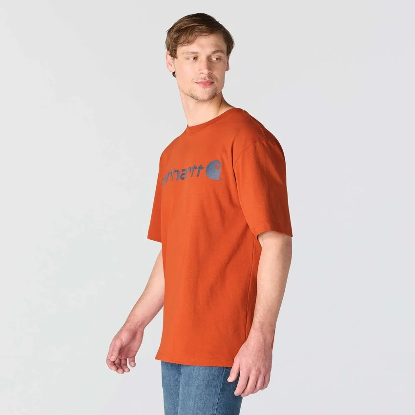 Ανδρικό φαρδύ βαρύ T-shirt Dearborn με λογότυπο
