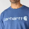 Ανδρικό φαρδύ βαρύ T-shirt Dearborn με λογότυπο
