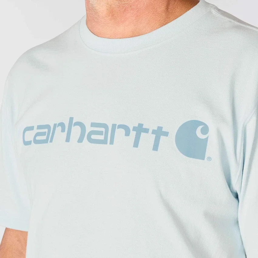 Ανδρικό φαρδύ βαρύ T-shirt Dearborn με λογότυπο