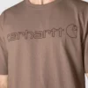 Ανδρικό φαρδύ βαρύ T-shirt Dearborn με λογότυπο