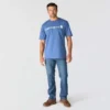 Ανδρικό φαρδύ βαρύ T-shirt Dearborn με λογότυπο