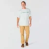 Ανδρικό φαρδύ βαρύ T-shirt Dearborn με λογότυπο