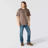 Ανδρικό φαρδύ βαρύ T-shirt Dearborn με λογότυπο