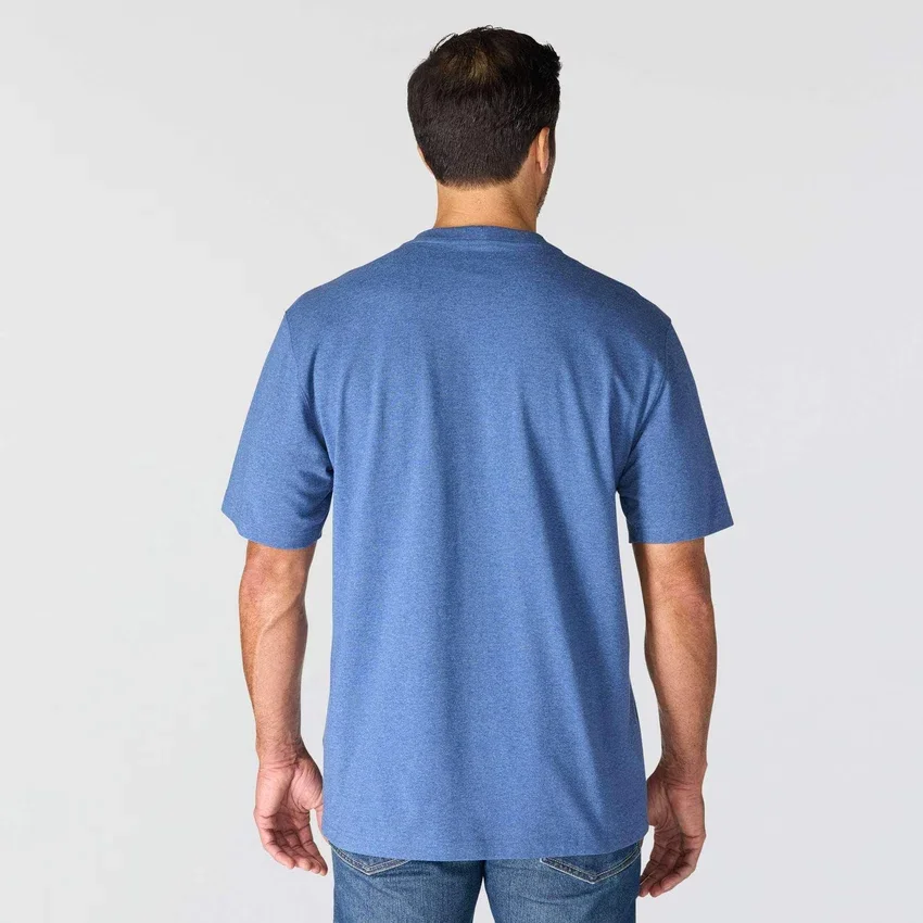 Ανδρικό φαρδύ βαρύ T-shirt Dearborn με λογότυπο