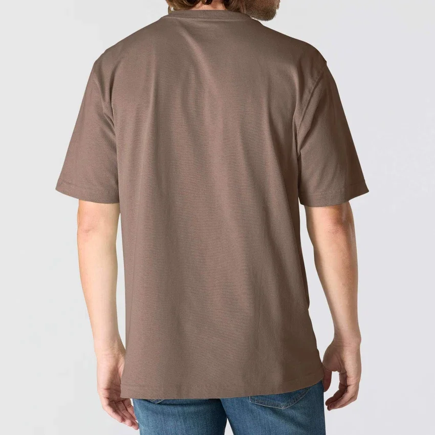 Ανδρικό φαρδύ βαρύ T-shirt Dearborn με λογότυπο