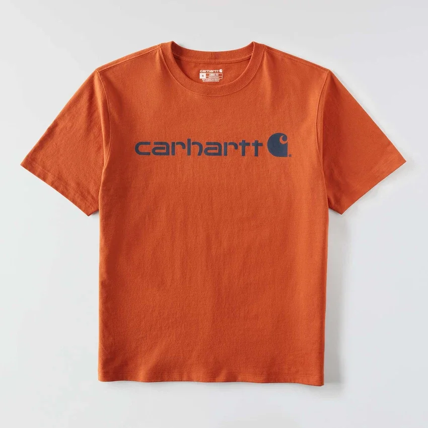 Ανδρικό φαρδύ βαρύ T-shirt Dearborn με λογότυπο