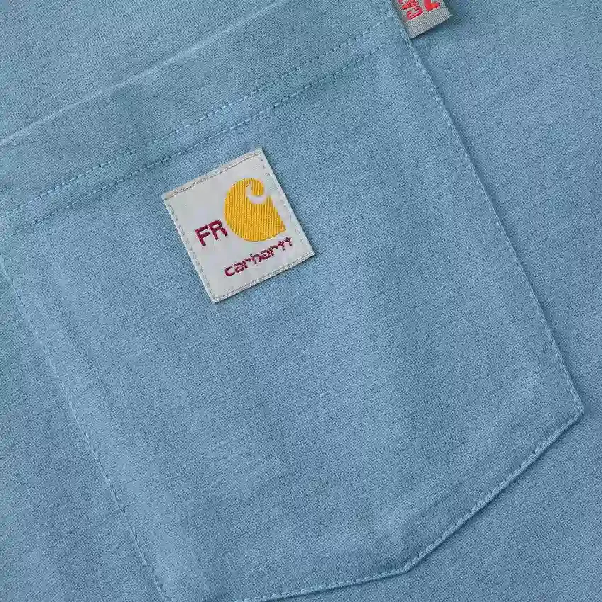 Ανδρικό Force Irvine Φαρδύ Μακρυμάνικο Τ-Shirt με Λογότυπο - Πυρίμαχα Πουκάμισα