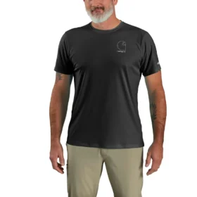 Ανδρικό Force Sun Defender UPF 50+ Ελαφρύ T-shirt που απορροφά την υγρασία - Πουκάμισα αντηλιακής προστασίας