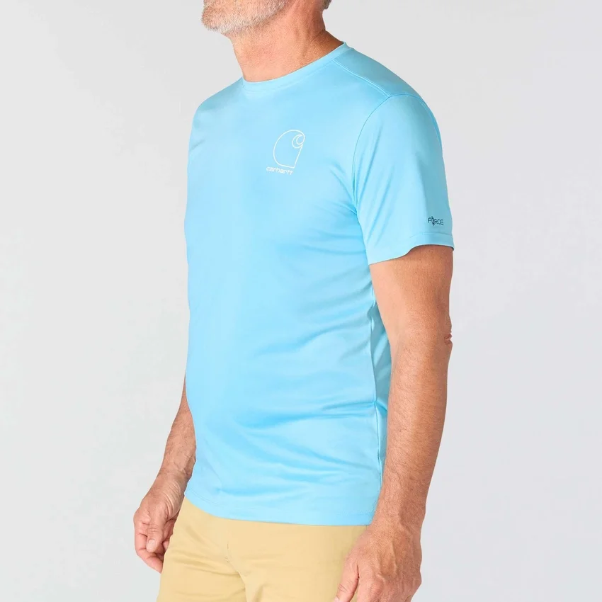 Ανδρικό Force Sun Defender UPF 50+ Ελαφρύ T-shirt που απορροφά την υγρασία - Πουκάμισα αντηλιακής προστασίας