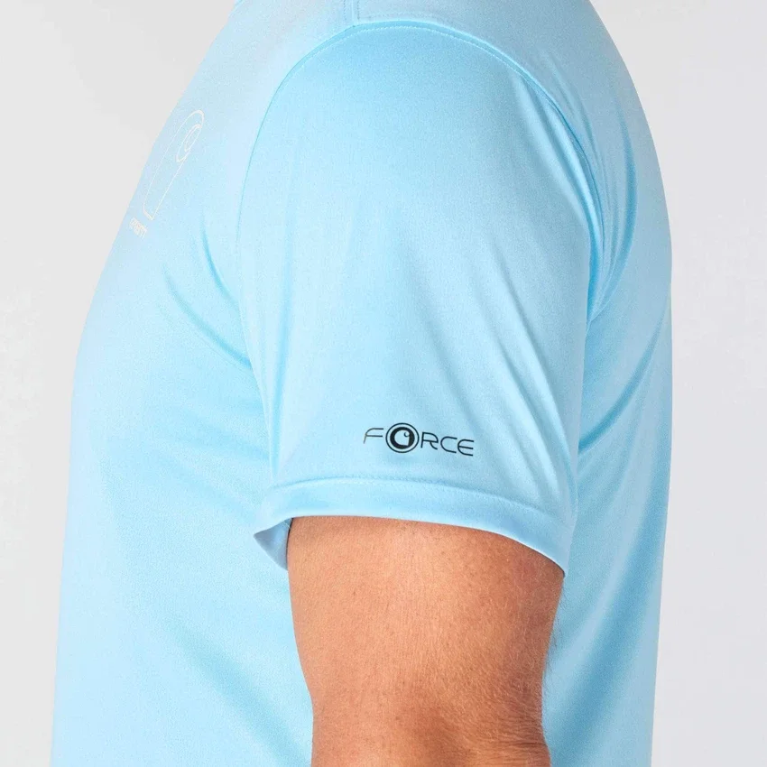 Ανδρικό Force Sun Defender UPF 50+ Ελαφρύ T-shirt που απορροφά την υγρασία - Πουκάμισα αντηλιακής προστασίας