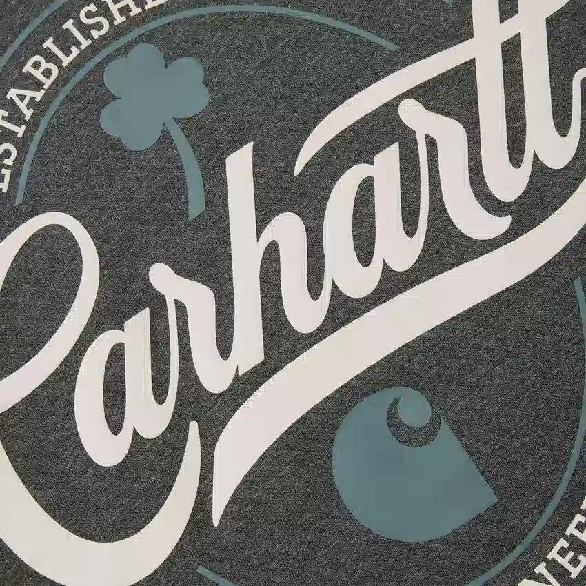 Ανδρικό φούτερ με κουκούλα και γραφικό Marquette Shamrock Script - Φούτερ για την Ημέρα του Αγίου Πατρικίου