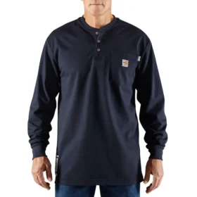 Ανδρικό Fr Force Dearborn Henley με φαρδιά εφαρμογή και μακριά μανίκια