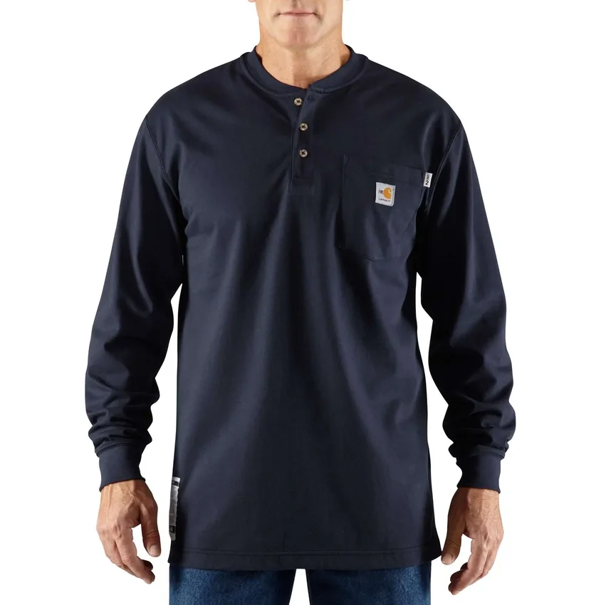 Ανδρικό Fr Force Dearborn Henley με φαρδιά εφαρμογή και μακριά μανίκια